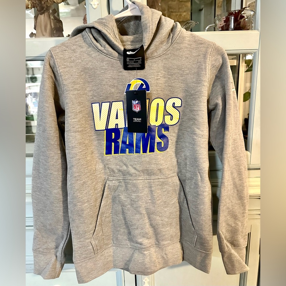 Nike Gray Los Angeles Rams Men's Sweater